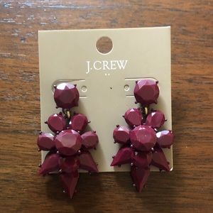 J Crew Opaque Statement Dangle Earrings